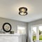 Z-Lite Cape Harbor 2 Light Flush Mount, Bronze & Clear 491F2-BRZ - alternate 7